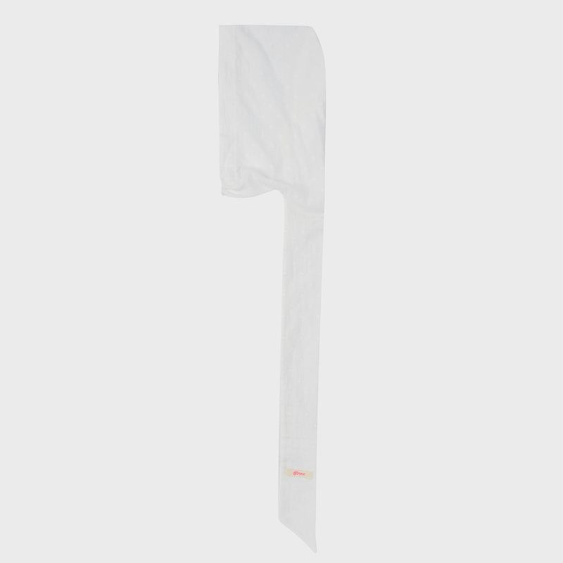 LONG TIE BANDANA (WHITE)