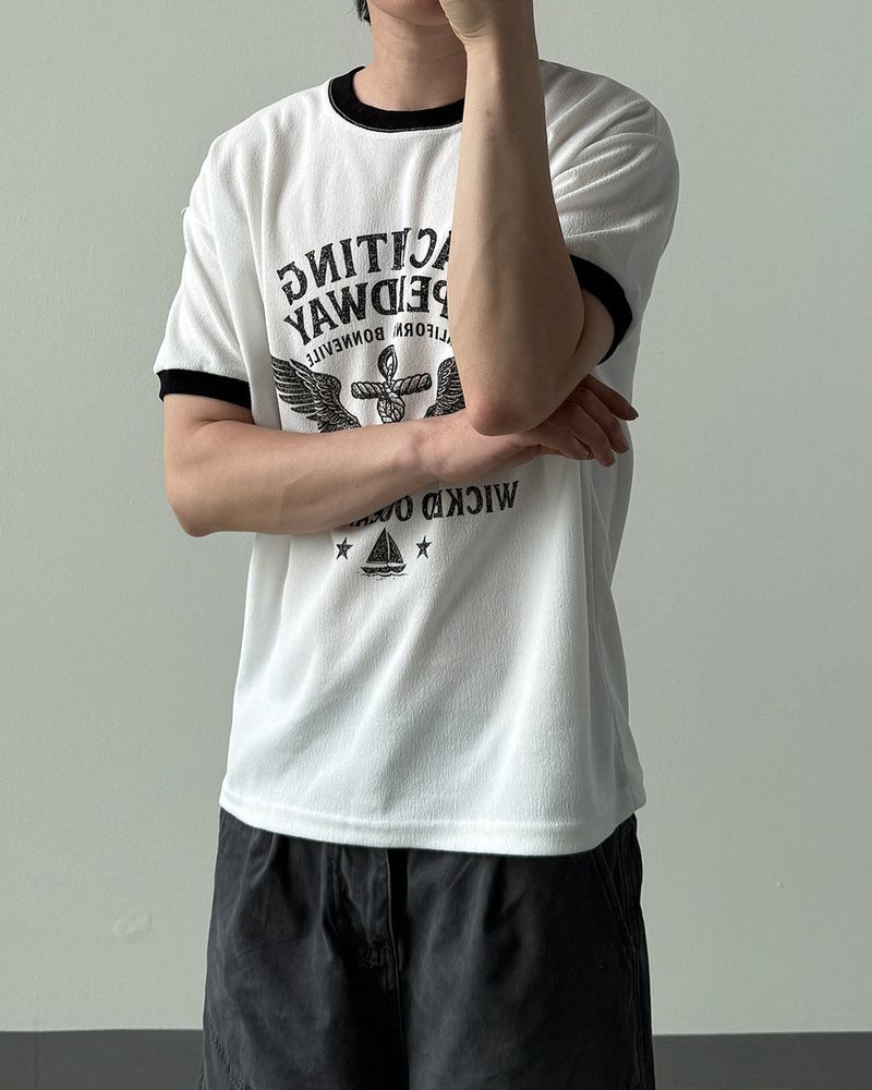 VELORA REGULAR RINGER SHORT SLEEVE