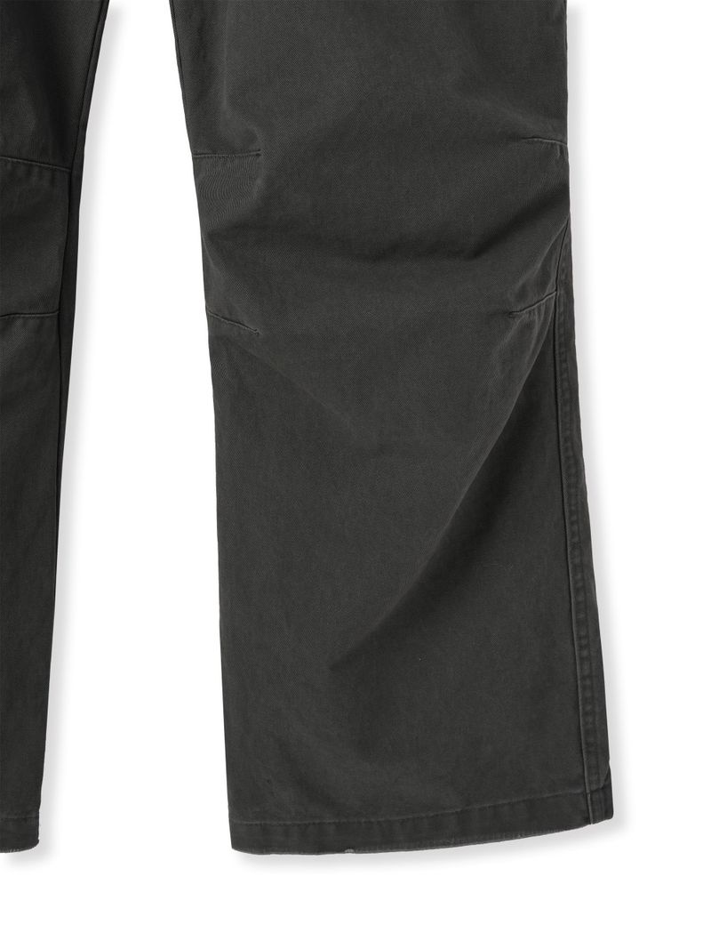 Deep garment pin dying cargo pants