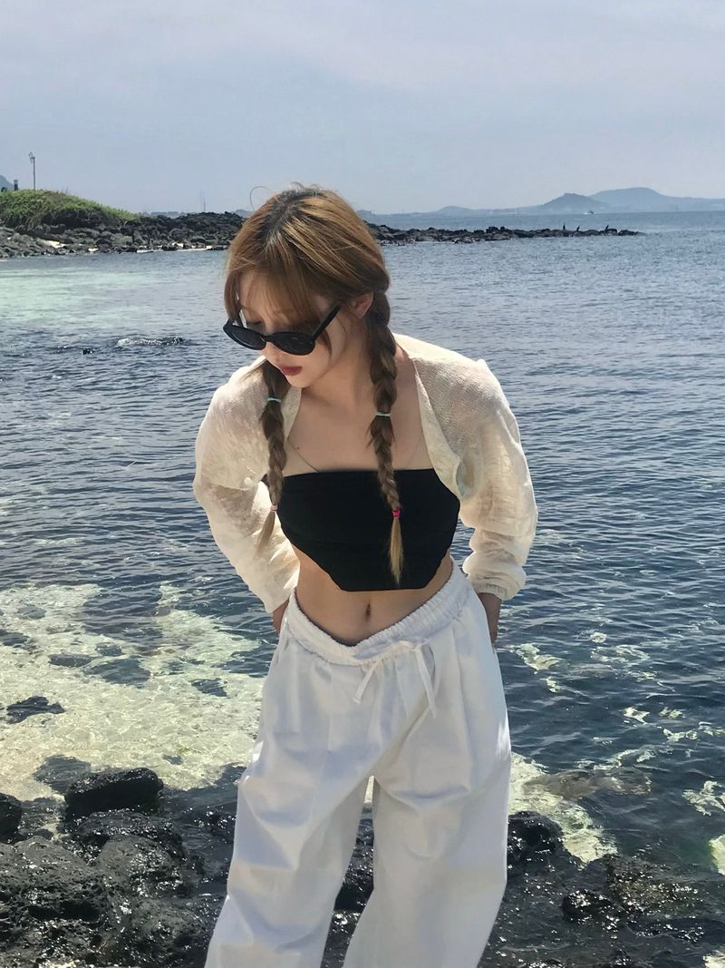 Miami bolero knit