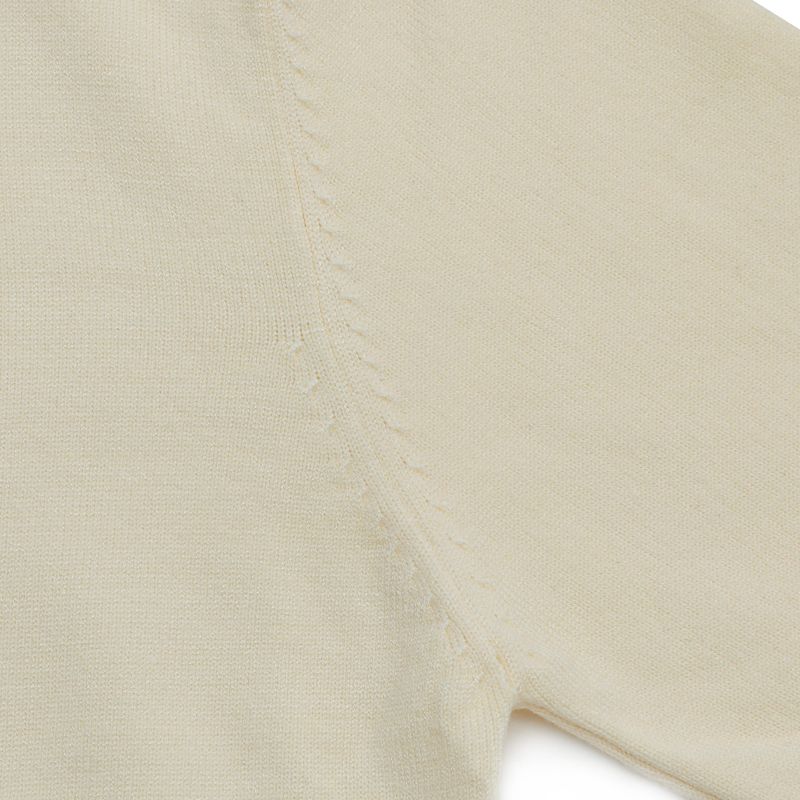 SOFT CREW NECK KNIT IVORY