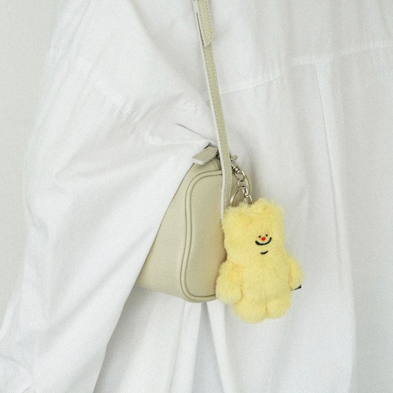 tuteogi yellow doll keyring