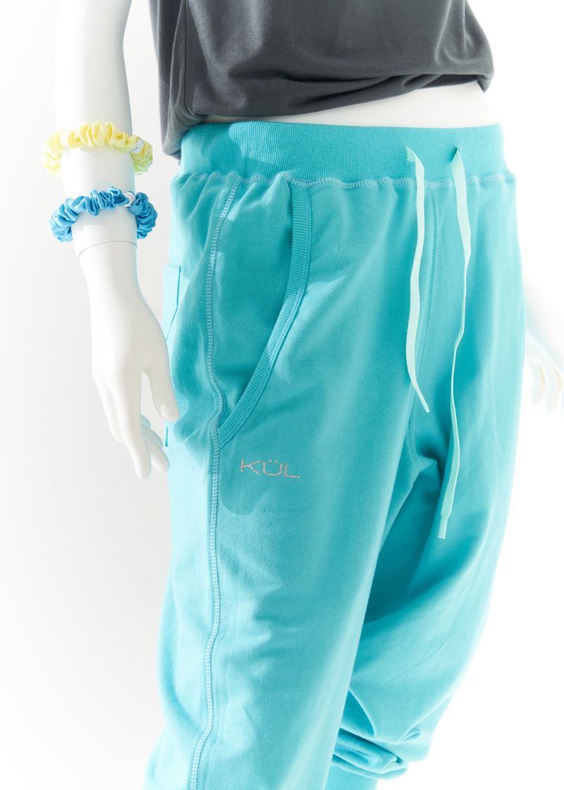 Capri Sweat Pants [Aqua]