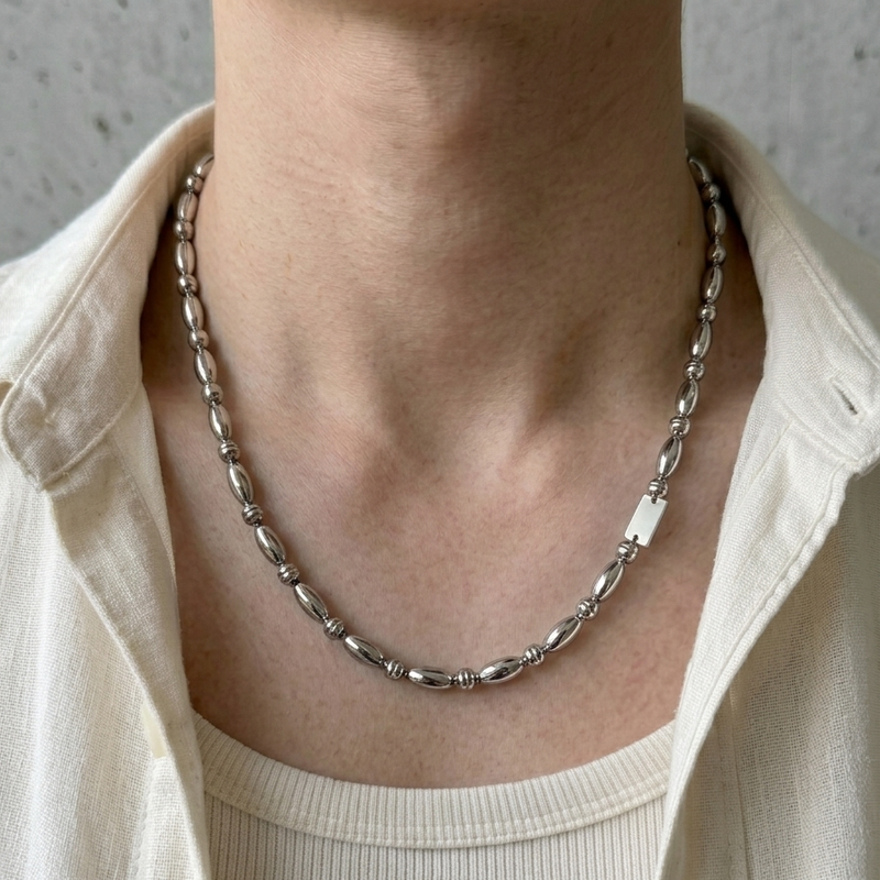 FADE MEET（フェードミート）の「Liquid Capsule Necklace（Accessories）」
