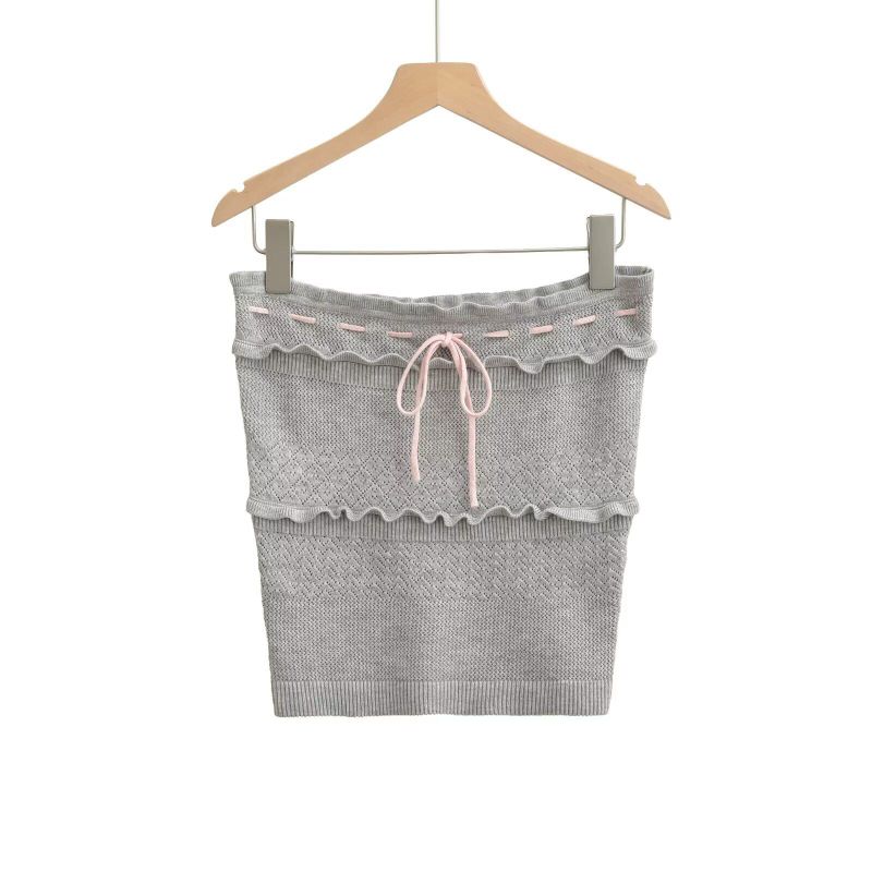 Nover Ribbon Knit Top