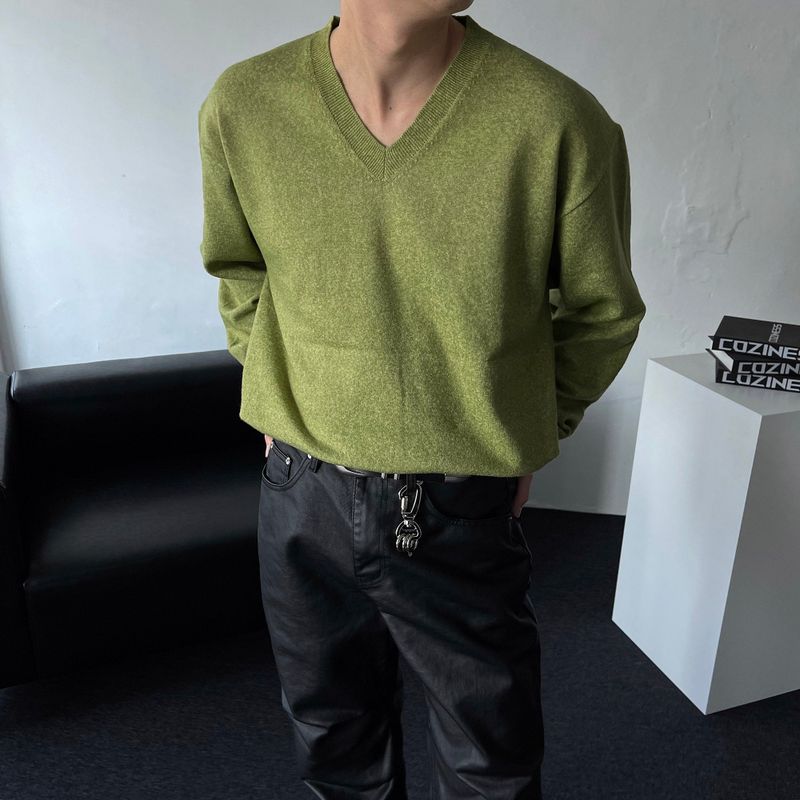 COZINESS（コジネス）の「OW Premium Carine V-neck Cashmere Knitwear (4 colors)（Tops）」
