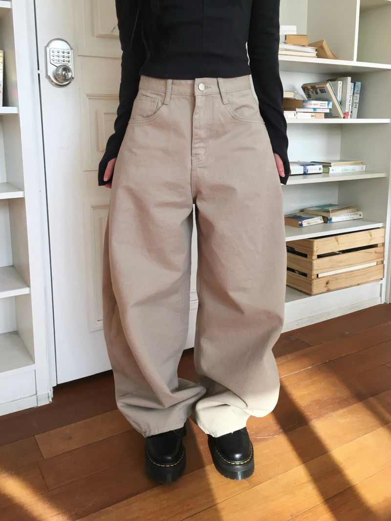 Natural Standard Balloon Pants (4c)