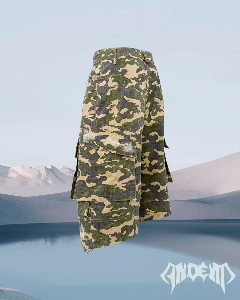 AE LOGO CARGO PANT CAMO