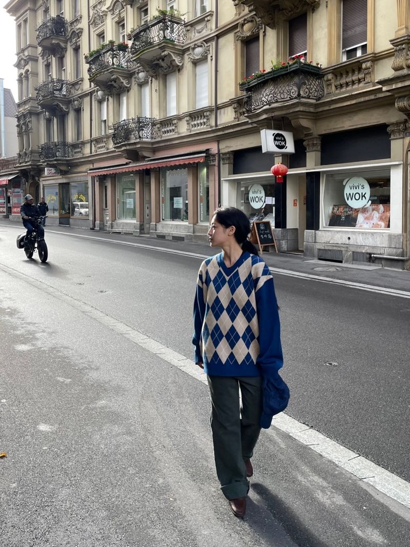 Solothurn diamond knit
