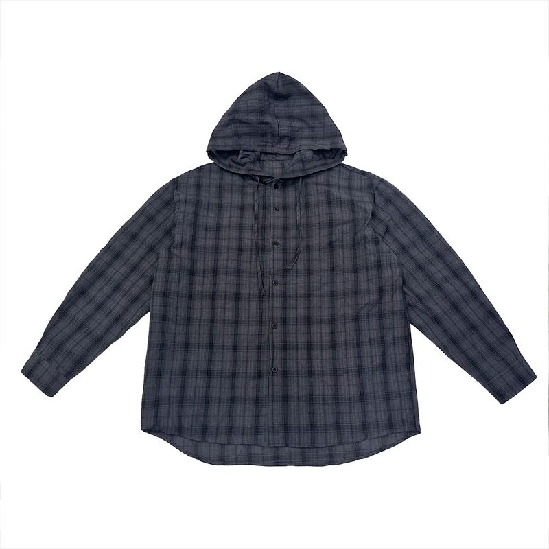 Maria Check Hood Shirts
