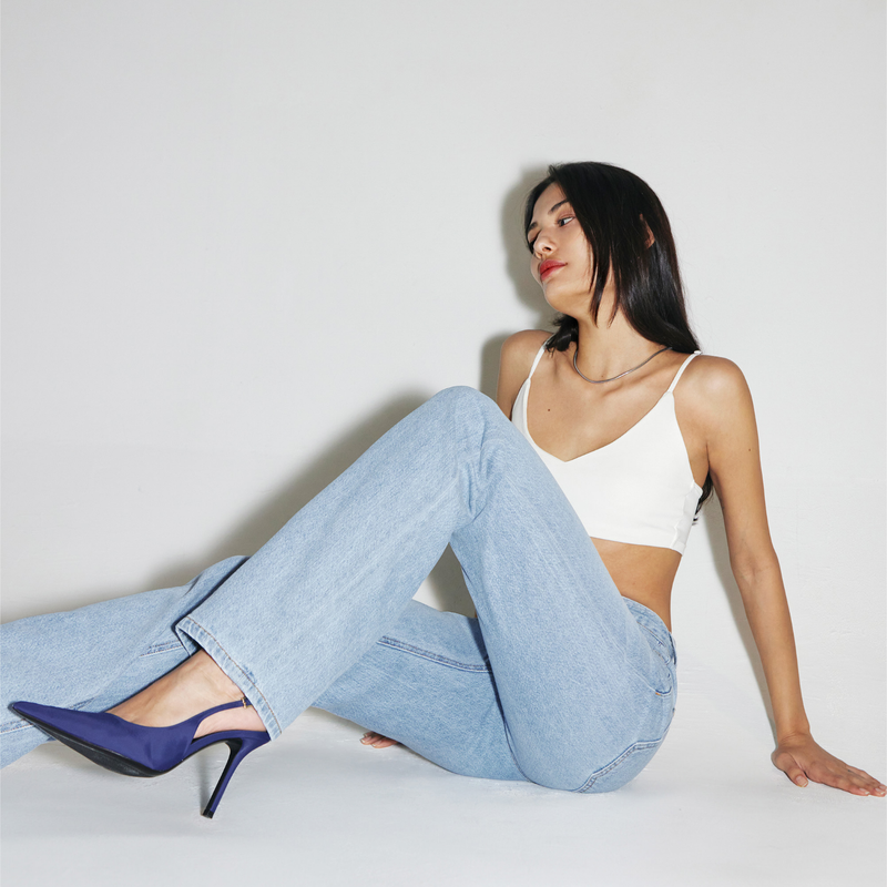 Light Blue Straight Fit Denim - YWD1DNST002