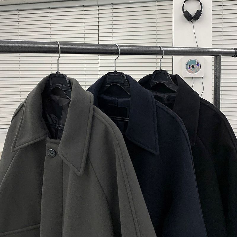 AZ Balmain Wool Coat (3 colors)