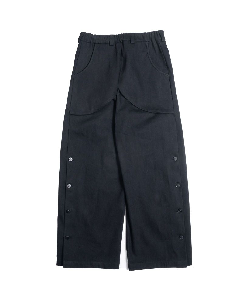 Double Breasted Denim Pants