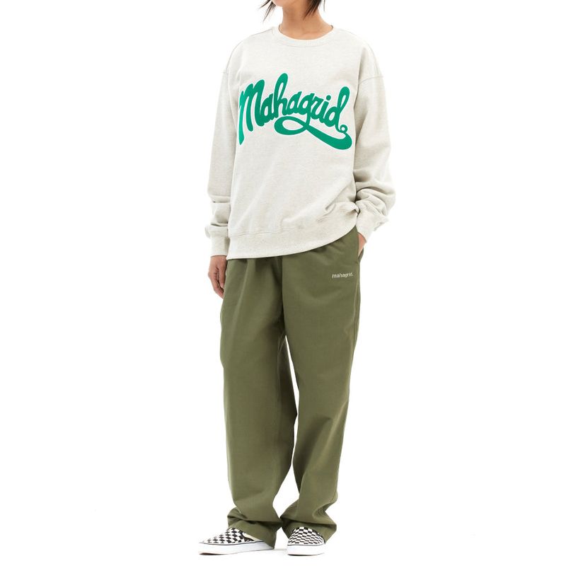 CURVED LOGO SWEATSHIRT