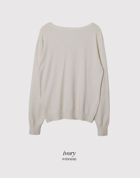 #デイリーベーシックVネックニットカーディガン (5color)