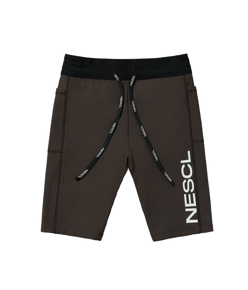 negative split club（ネガティブスプリットクラブ）の「Performance Racing Logo Half Tights (Brown)（Pants）」