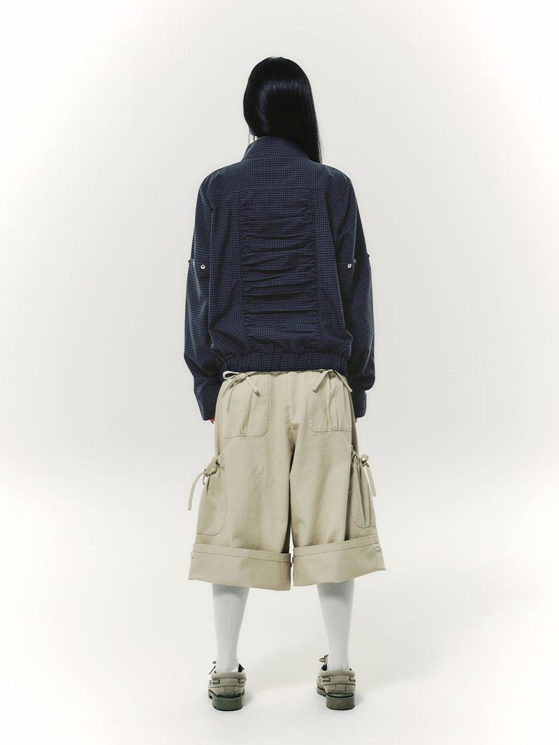 2-WAY BUTTON ARM JK NAVY