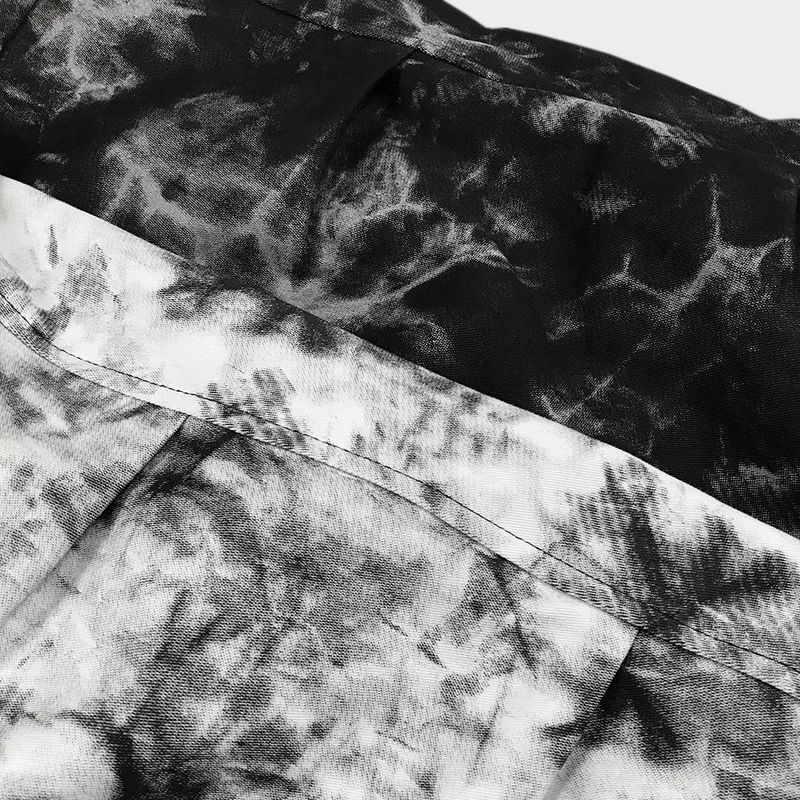 tie-dye crop jacket_white