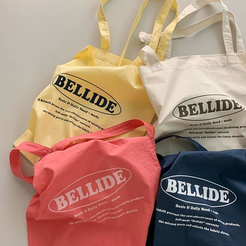 BEIDELLI（ベイデリー）の「ドーナッツレタリングエコバッグ（バッグ）」