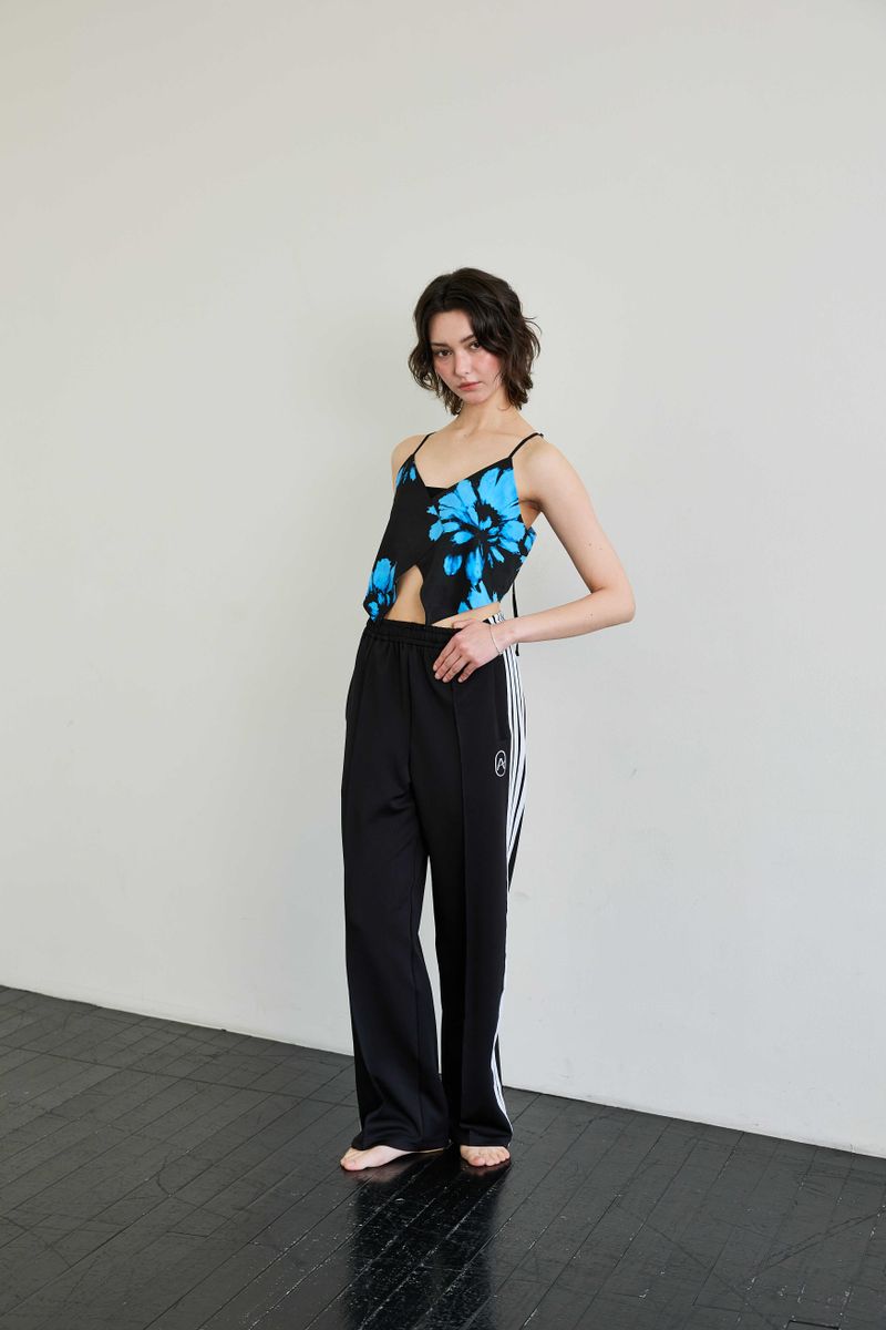 FLUTTER TOP / BLUE