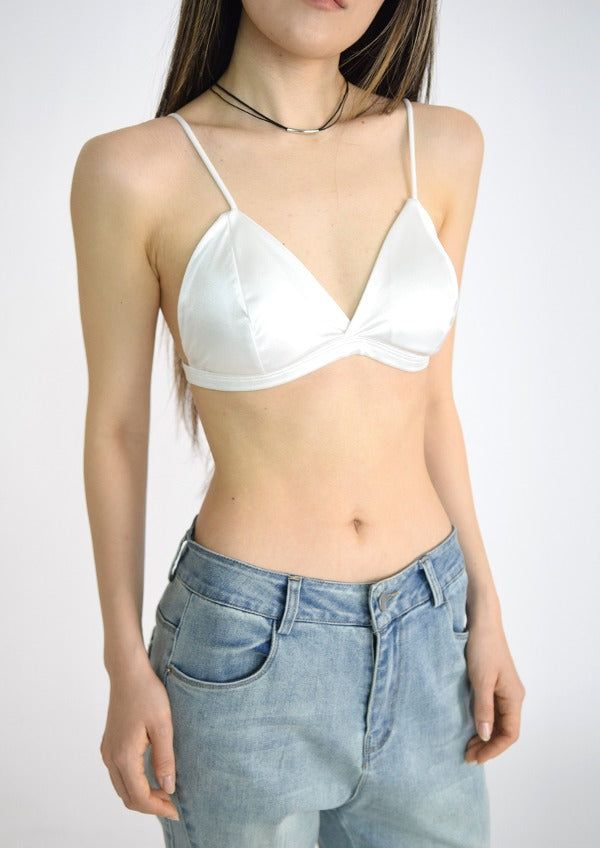 privatelookbook（プライベートルックブック）の「satin sense top(2color)（Tops）」