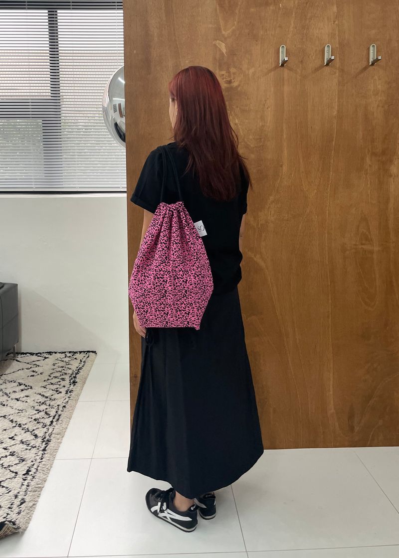 Leopard 4 multi bag - type2 pink