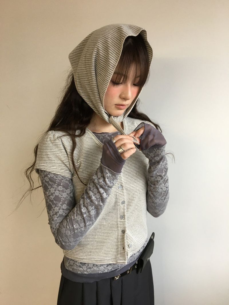 Line Stripe Scarf (2color)