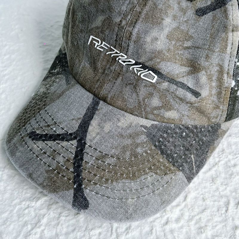 Splatter Camo Washed Cap