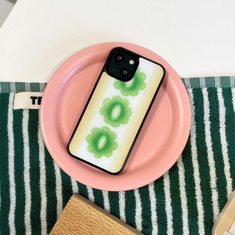 [MADE][Glass Bumper Case] Fruits Sando ⋆ Kiwi