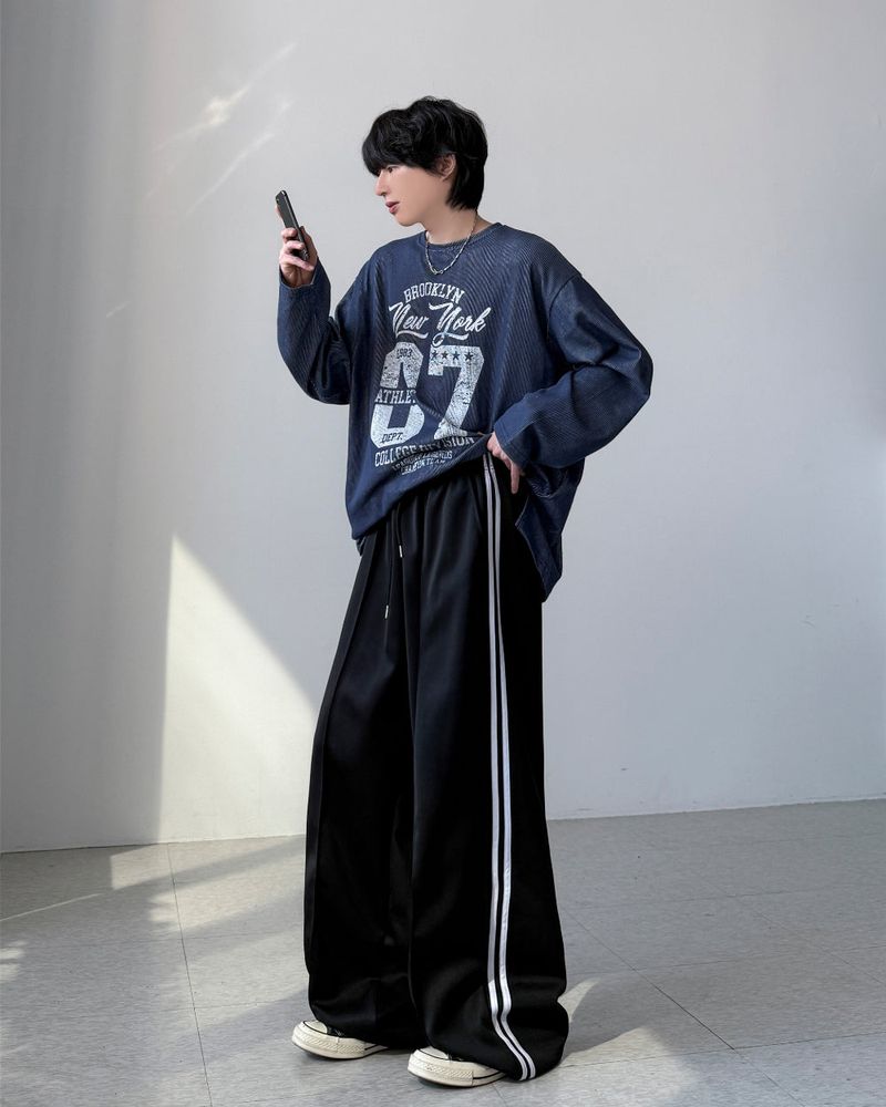 Lionel Track Wide Pants