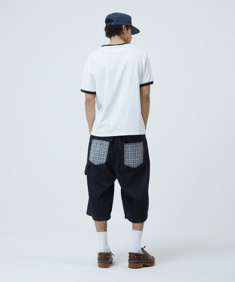 FLAG APPLIQUE RINGER TEE