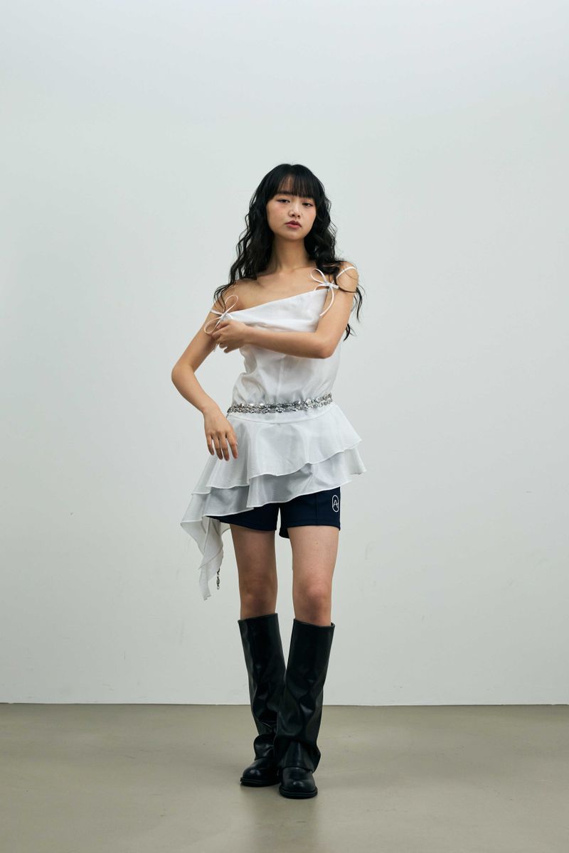 NYX MINI DRESS / WHITE