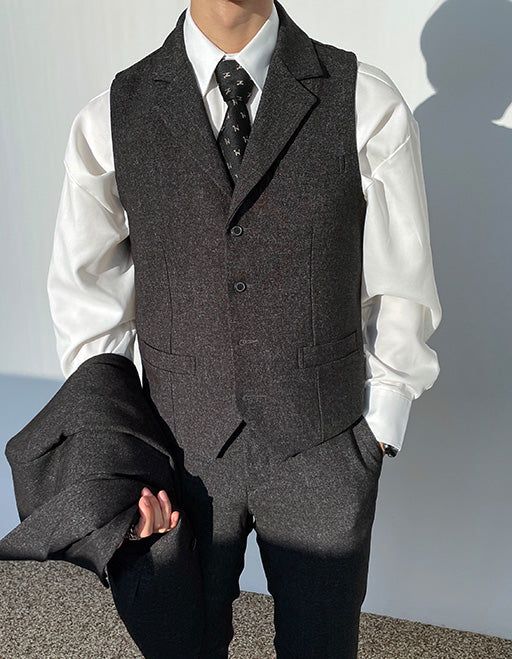 ASCLO(エジュクロ)の「Temple F/W Wool Classic Vest (2color)(Tops)」