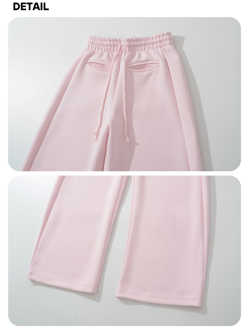 Sprinkle Curved Casual Sweat Pants