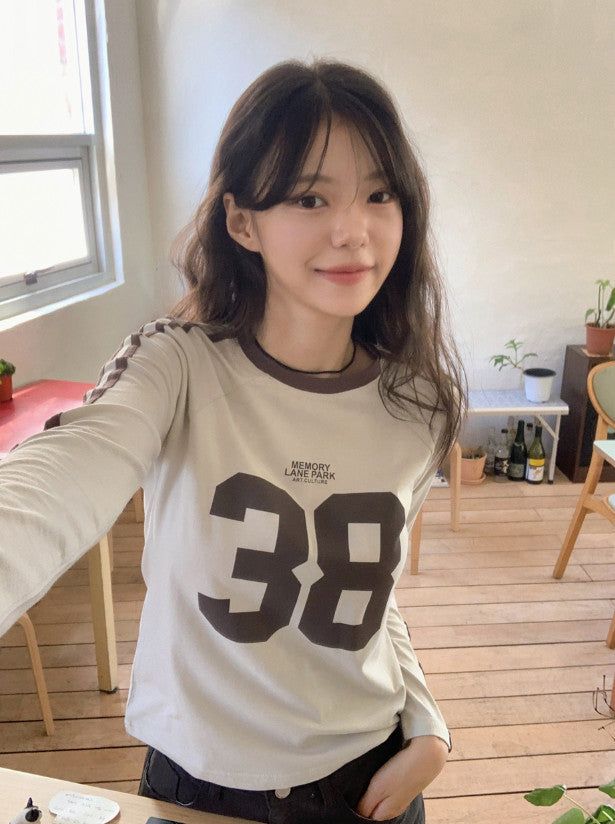 SHOPPERLAND(ショッパーランド)の「スポーティー38 ロングスリーブTシャツ (4color)(トップス)」