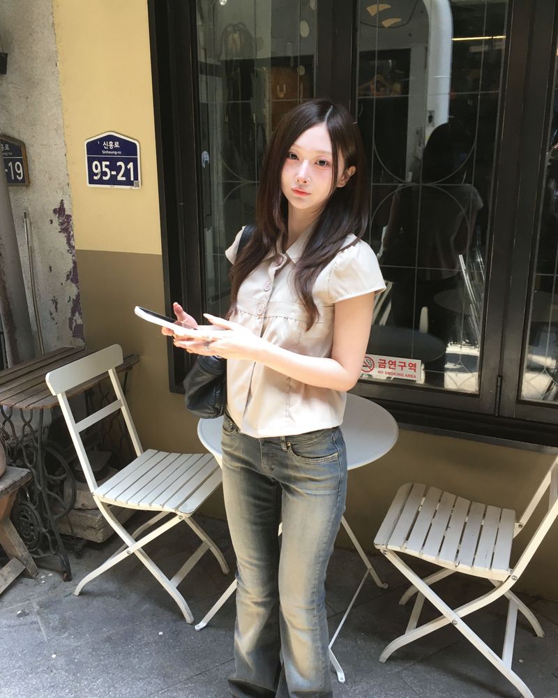 Button half shirts