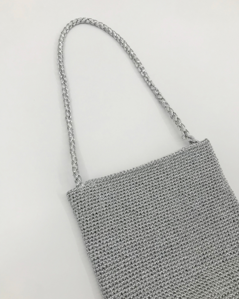 Metal Glow Shoulder Bag (2color) 