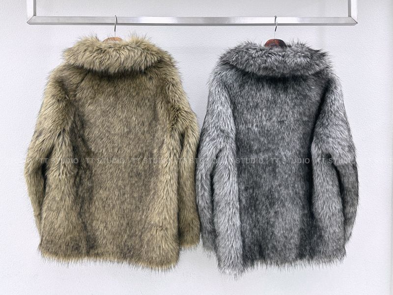 High neck fur-JK
