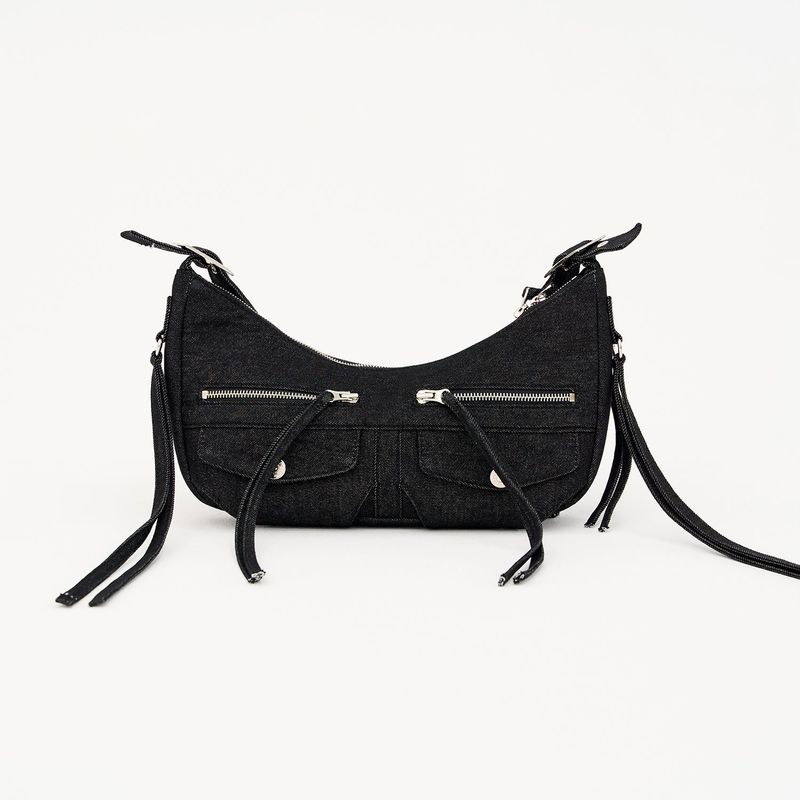 Denim Hobo Bag