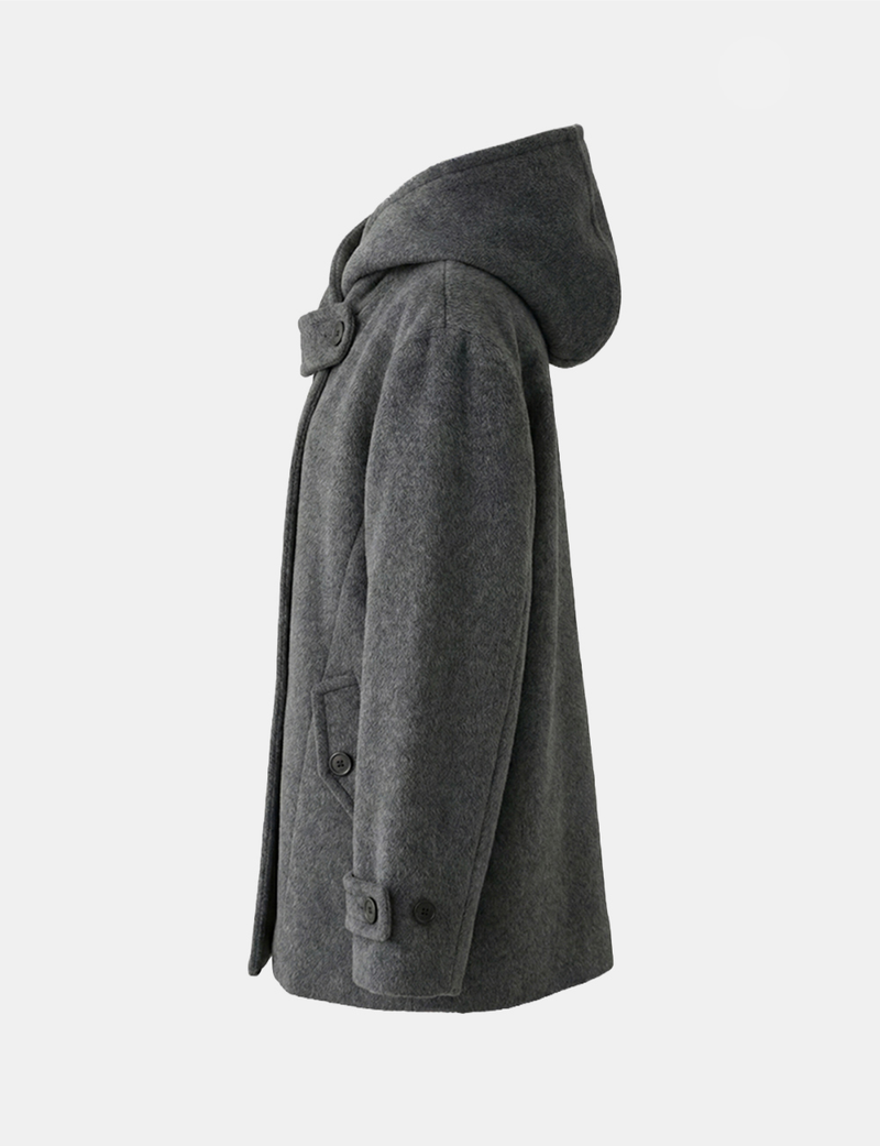 Oslo Hooded Double Coat