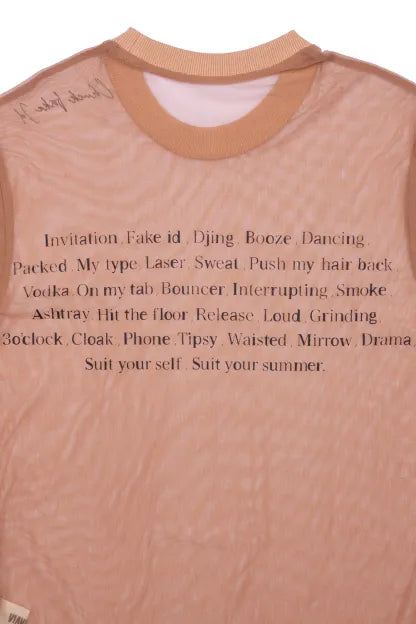 Fake ID Sheer Tee