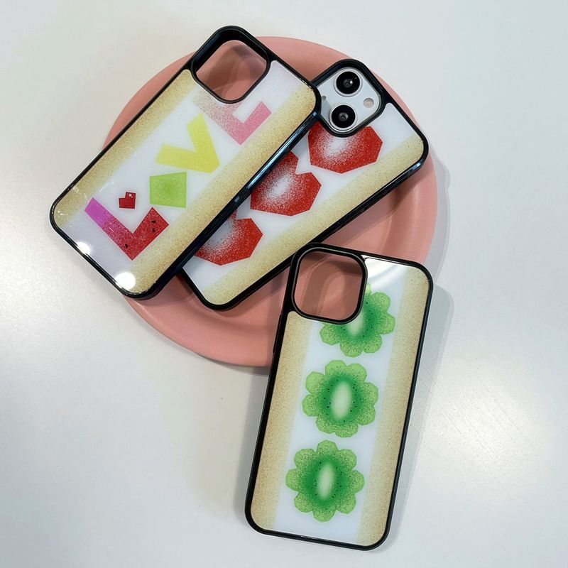 [MADE][Glass Bumper Case] Fruits Sando ⋆ Strawberry