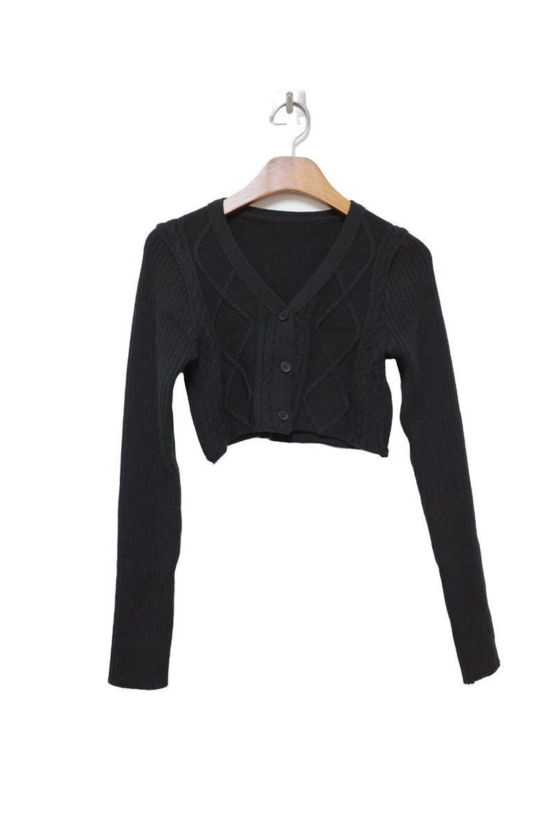 Under Twisted Knit Cardigan (4 colors)