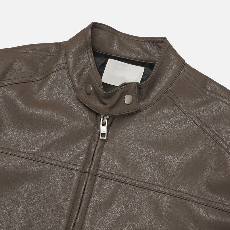 Burn Leather jacket (3color)