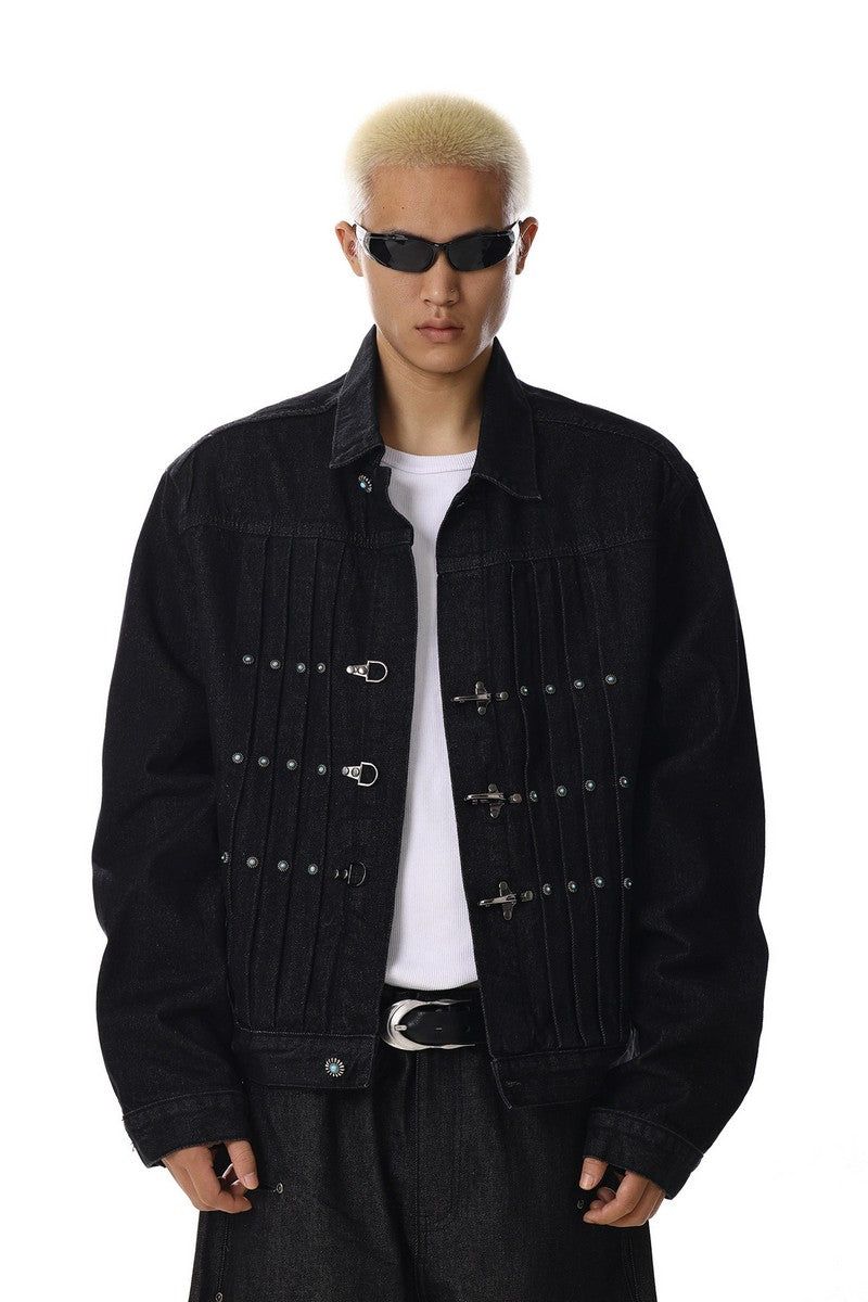 MBEXX(エムビーイーエックスエックス)の「Vintage Buckle Denim Jacket(Jackets/Outerwear)」