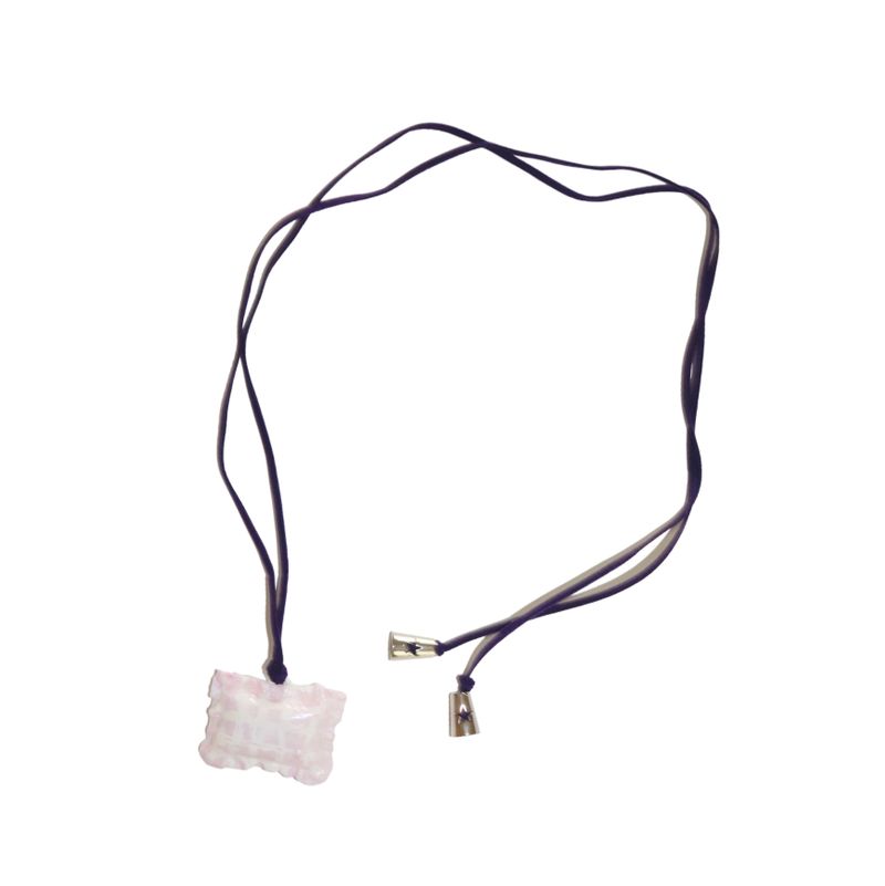 [MADE] Secret Tooth Pillow Necklace (Pink)