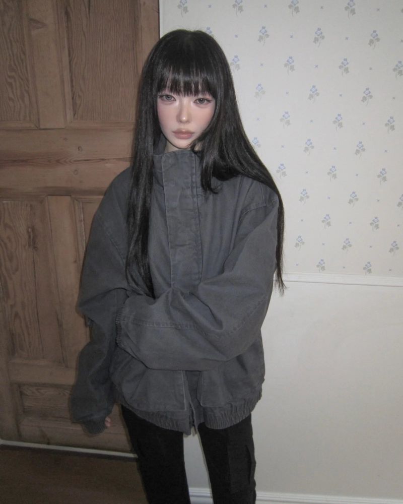 Marian Oversized Vintage Washed Field Jacket