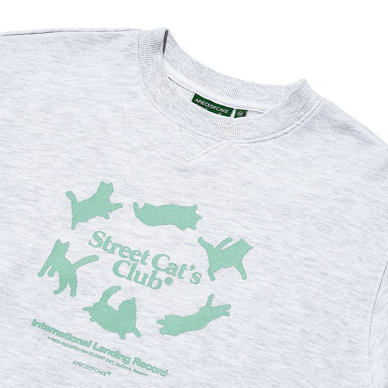 6th-floor Crewneck_Light Gray