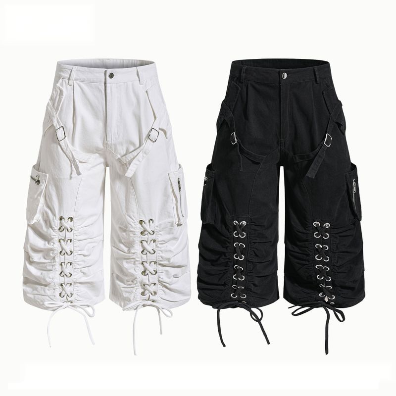 Tarel Lace-Up Cargo Pants