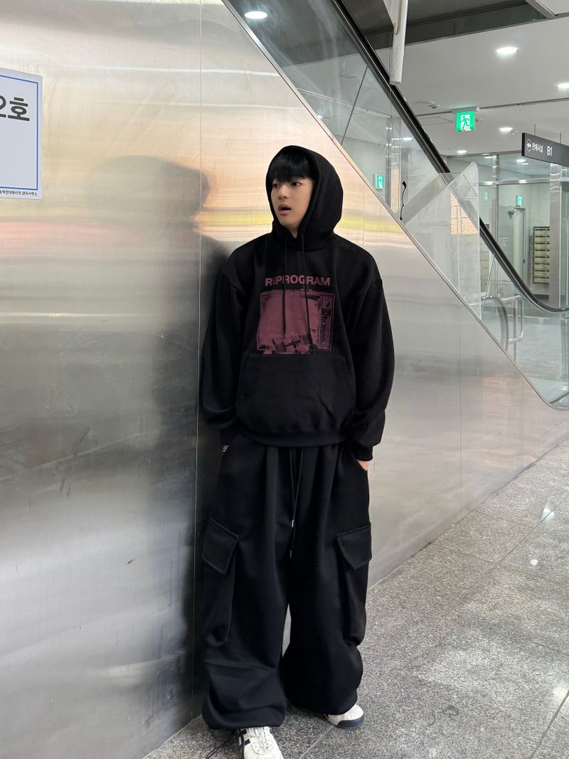  Big wide fleece pants